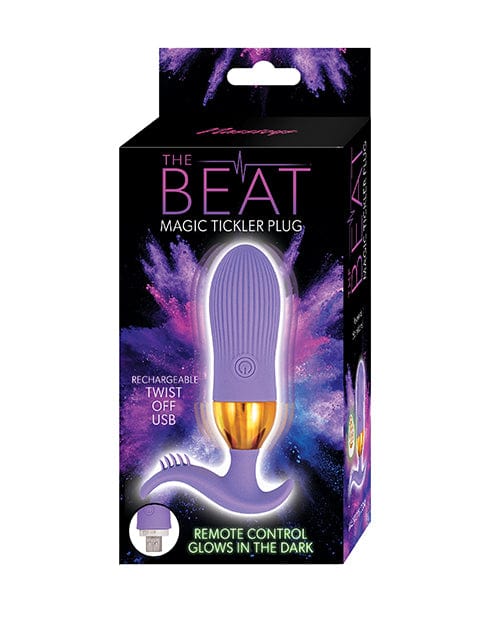 Nasstoys The Beat Magic Tickler Plug Purple Vibrators