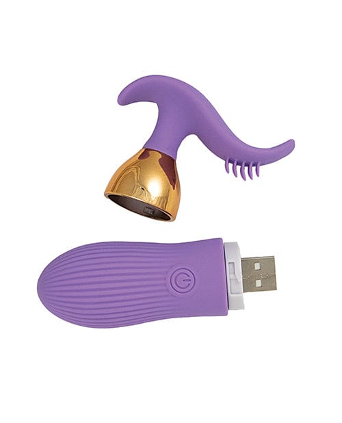 Nasstoys The Beat Magic Tickler Plug Purple Vibrators