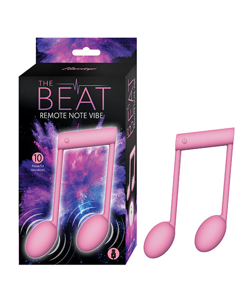 Nasstoys The Beat Remote Note Vibe Pink Vibrators