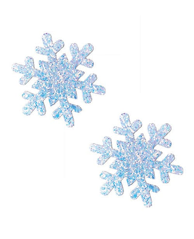 Neva Nude Neva Nude Glitter Snowflake Pasties - O/s White Lingerie & Costumes