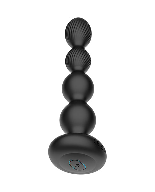 Nexus Nexus Torpedo Probe Rotating &amp; Vibrating Butt Plug - Black Anal Toys