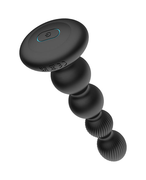 Nexus Nexus Torpedo Probe Rotating &amp; Vibrating Butt Plug - Black Anal Toys