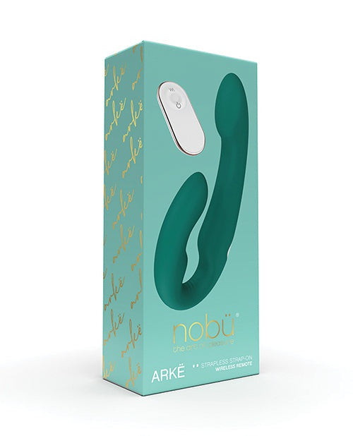 Nobu Nobu Arke Strapless Strap On - Emerald Dildos