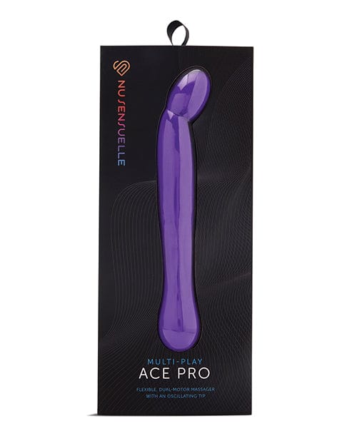 Novel Creations Usa INC Nu Sensuelle Ace Pro Prostate &amp; G Spot Vibe Purple Anal Toys