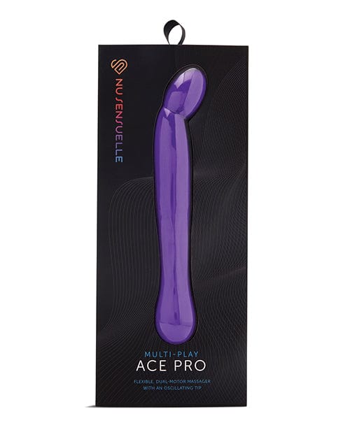 Novel Creations Usa INC Nu Sensuelle Ace Pro Prostate & G Spot Vibe Purple Anal Toys