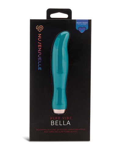 Novel Creations Usa INC Nu Sensuelle Bella Velvet Touch Vibe Emerald Green Vibrators