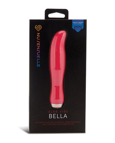 Novel Creations Usa INC Nu Sensuelle Bella Velvet Touch Vibe Hot Pink Vibrators