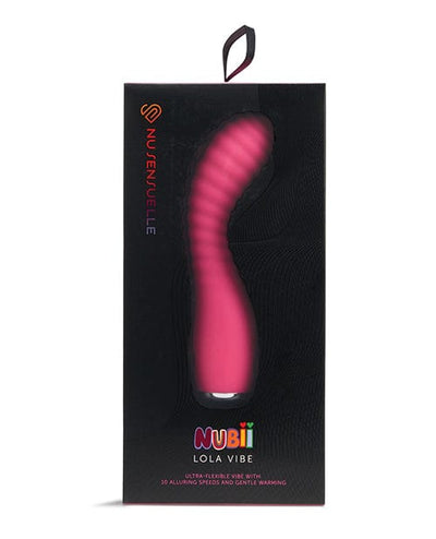 Novel Creations Usa INC Nu Sensuelle Lola Nubii Flexible Warming Vibe Pink Vibrators