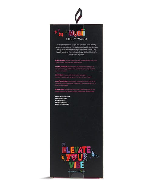 Novel Creations Usa INC Nu Sensuelle Lolly Double-ended Flexible Nubii Wand Vibrators