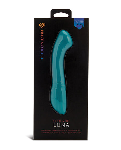 Novel Creations Usa INC Nu Sensuelle Luna Velvet Touch Vibe Emerald Green Vibrators