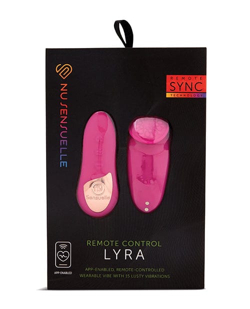 Novel Creations Usa INC Nu Sensuelle Lyra Remote &amp; App Enabled Panty Vibe Magenta Vibrators