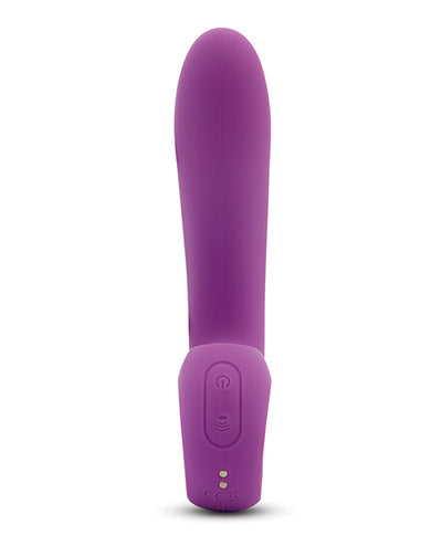 Novel Creations Usa INC Nu Sensuelle Raine Nubii Tapping Vibe w/Turbo Boost & Warming - Purple Vibrators