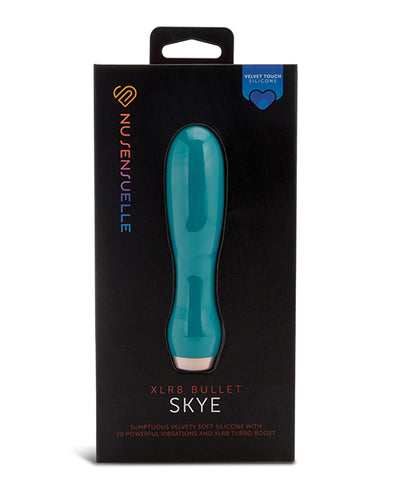 Novel Creations Usa INC Nu Sensuelle Skye Velvet Touch Vibe Emerald Green Vibrators