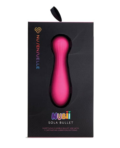Novel Creations Usa INC Nu Sensuelle Sola Nubii Flexible Bullet Pink Vibrators