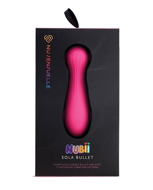 Novel Creations Usa INC Nu Sensuelle Sola Nubii Flexible Bullet Pink Vibrators