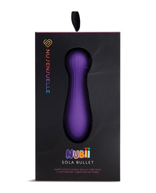 Novel Creations Usa INC Nu Sensuelle Sola Nubii Flexible Bullet Purple Vibrators