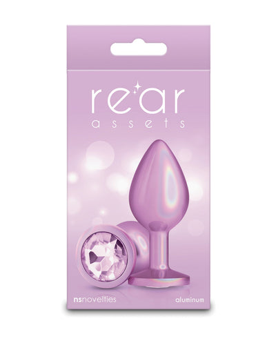 Ns Novelties INC Rear Asset Iridescent Pink Medium - Pink Anal Toys