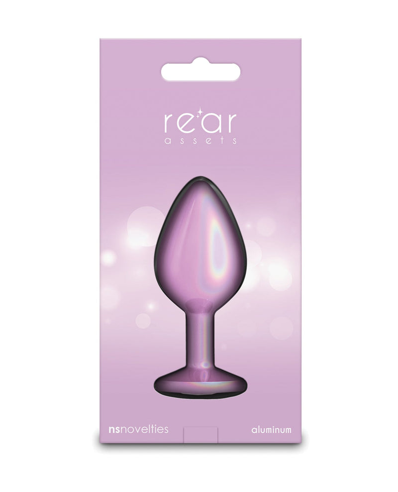 Ns Novelties INC Rear Asset Iridescent Pink Medium - Pink Anal Toys