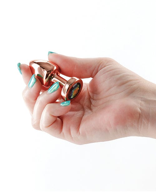 Ns Novelties INC Rear Assets Rose Gold Petite - Rainbow Anal Toys