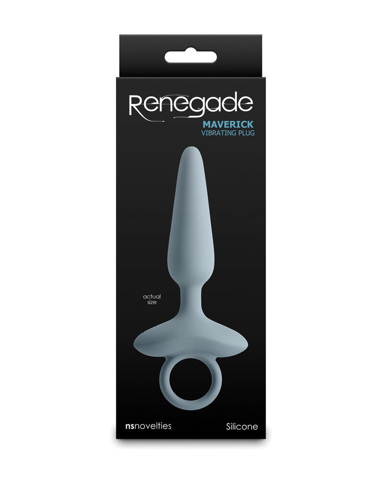 Ns Novelties INC Renegade Maverick Vibrating Anal Plug - Gray Anal Toys