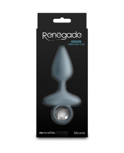 Ns Novelties INC Renegade Orion Vibrating Anal Plug - Gray Anal Toys