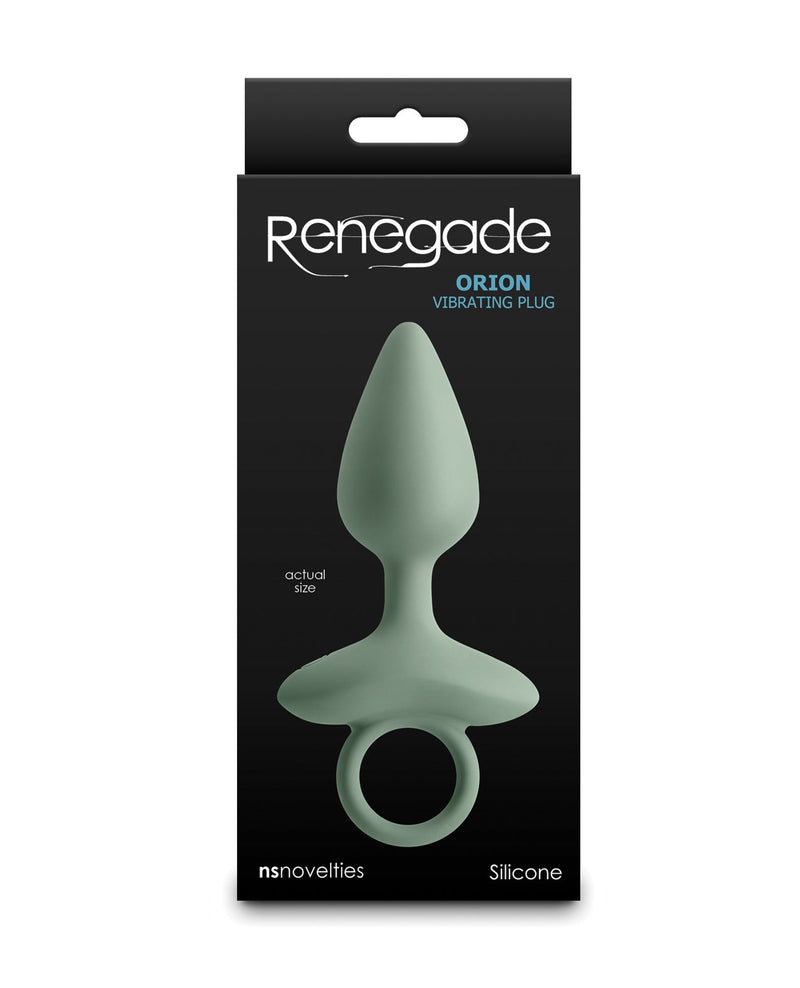 Ns Novelties INC Renegade Orion Vibrating Anal Plug - Sage Anal Toys