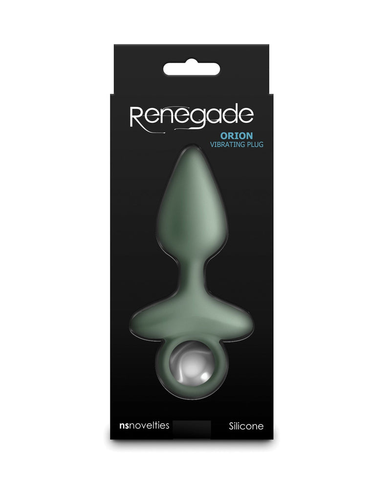 Ns Novelties INC Renegade Orion Vibrating Anal Plug - Sage Anal Toys