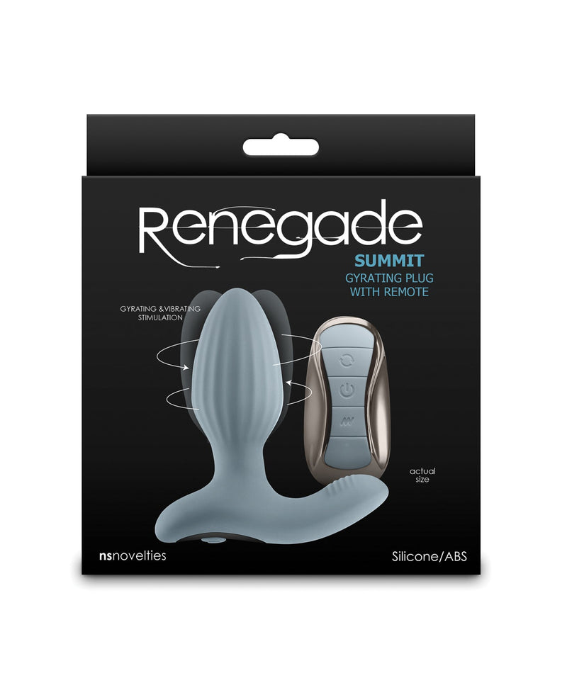 Ns Novelties INC Renegade Summit Prostate Massager - Gray Anal Toys