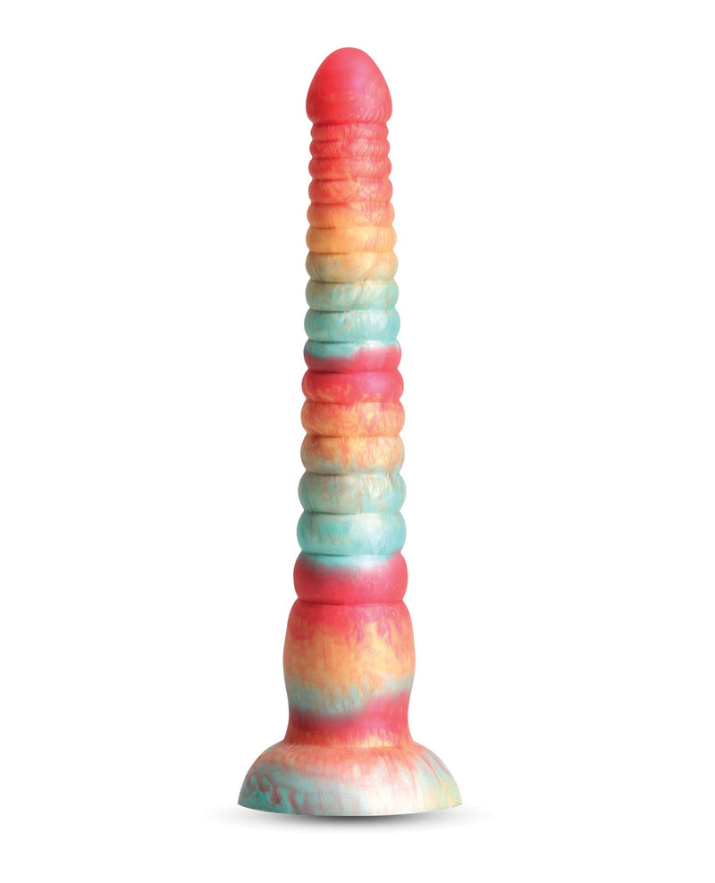 Ns Novelties INC Colours Stacked 9" Dildo - Red/Gold Dildos