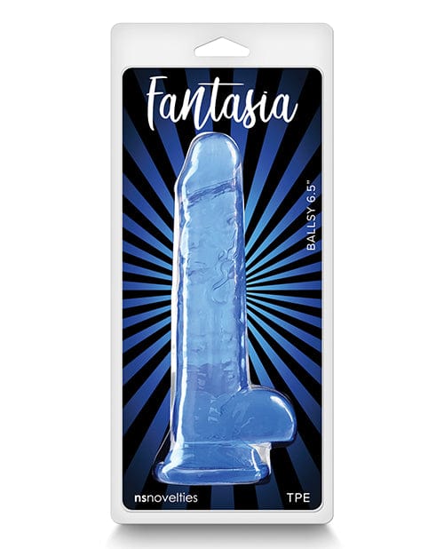 Ns Novelties INC Fantasia Ballsy 6.5" Dildo Blue Dildos