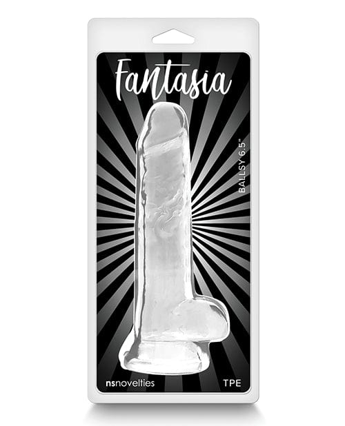 Ns Novelties INC Fantasia Ballsy 6.5" Dildo Clear Dildos