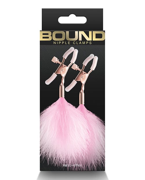 Ns Novelties INC Bound F1 Nipple Clamps Pink Kink &amp; BDSM