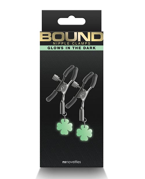 Ns Novelties INC Bound G4 Nipple Clamps - Gunmetal Kink &amp; BDSM