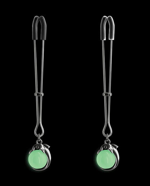 Ns Novelties INC Bound Nipple Clamps - Gunmetal Kink &amp; BDSM