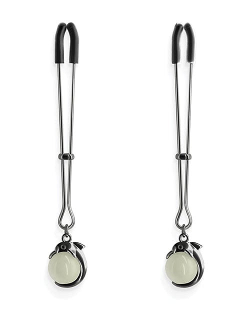 Ns Novelties INC Bound Nipple Clamps - Gunmetal Kink &amp; BDSM