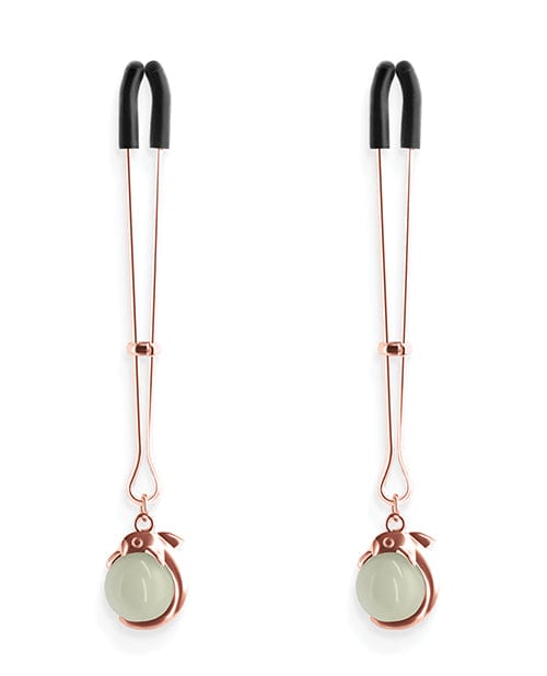 Ns Novelties INC Bound Nipple Clamps - Rose Gold Kink &amp; BDSM