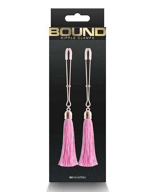 Ns Novelties INC Bound T1 Nipple Clamps Pink Kink &amp; BDSM