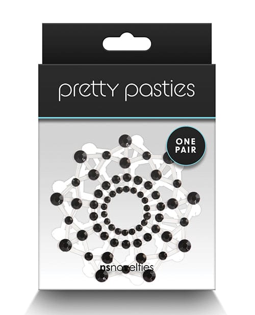 Ns Novelties INC Pretty Pasties Charm Iii - Black Lingerie &amp; Costumes