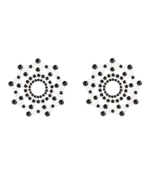Ns Novelties INC Pretty Pasties Charm Iii - Black Lingerie &amp; Costumes