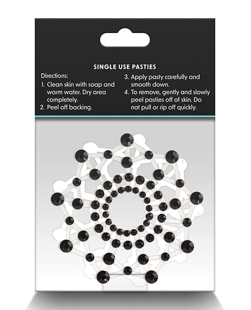 Ns Novelties INC Pretty Pasties Charm Iii - Black Lingerie &amp; Costumes