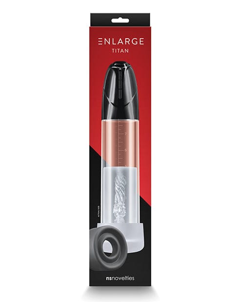 Ns Novelties INC Enlarge Titan Pump - Black Penis Toys
