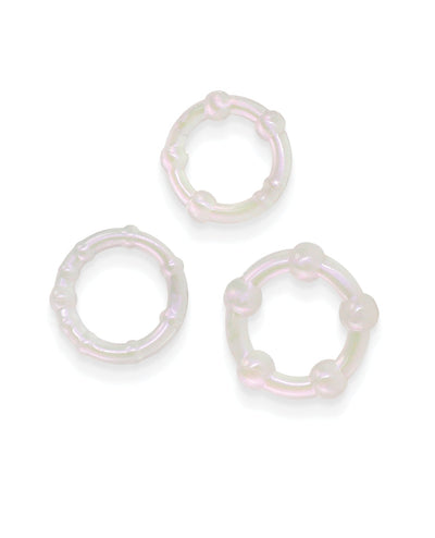 Ns Novelties INC Fantasia Intensity Cock Rings - Pearl Penis Toys