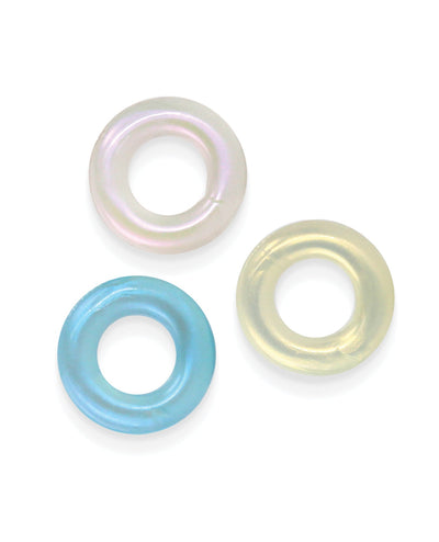 Ns Novelties INC Fantasia Stamina Cock Rings - Multi Color Penis Toys