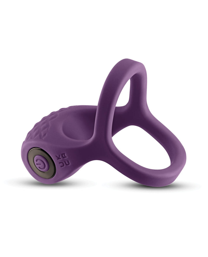 Ns Novelties INC INYA Valiant Cock &amp; Ball Vibe - Berry Penis Toys