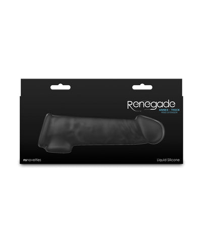 Ns Novelties INC Renegade Annex Tick Sheath - Black Penis Toys