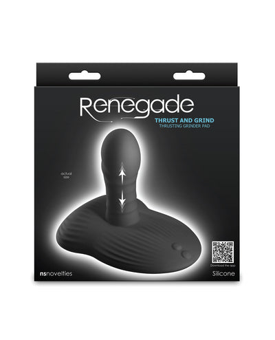 Ns Novelties INC Renegade Thrust & Grind Thrusting Grinder Pad - Black Vibrators