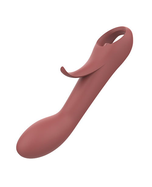 NUDE NUDE Sierra Rechargeable G-Spot Duo Vibrator - Peach Vibrators