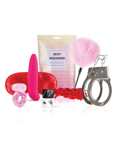 One-dc Loveboxxx Sexy Weekend 7 Pc Gift Set - Pink Kink & BDSM