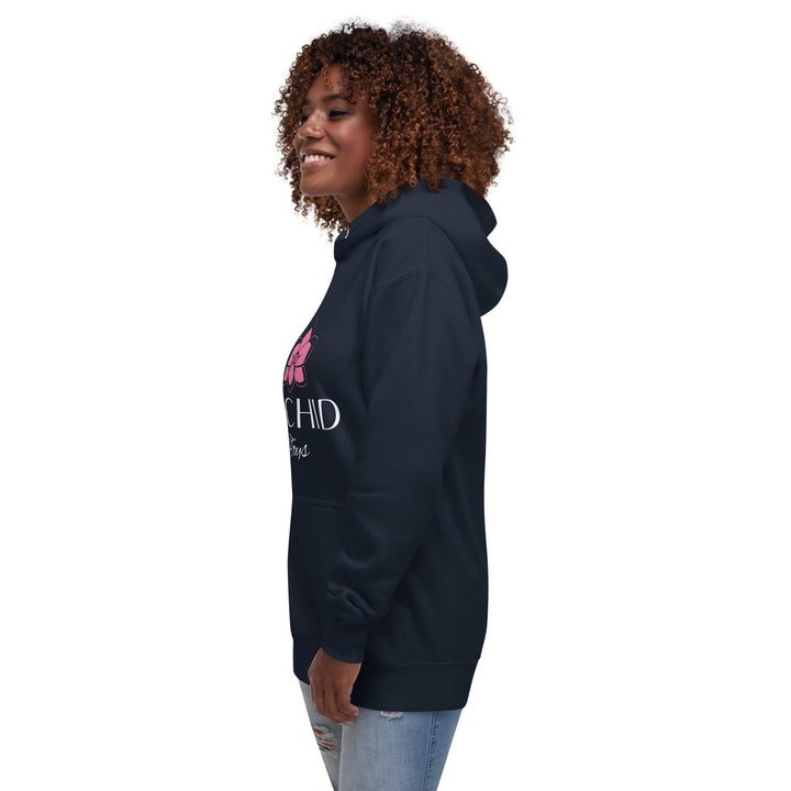 OrchidToys.com Orchid Toys Unisex Hoodie White Font