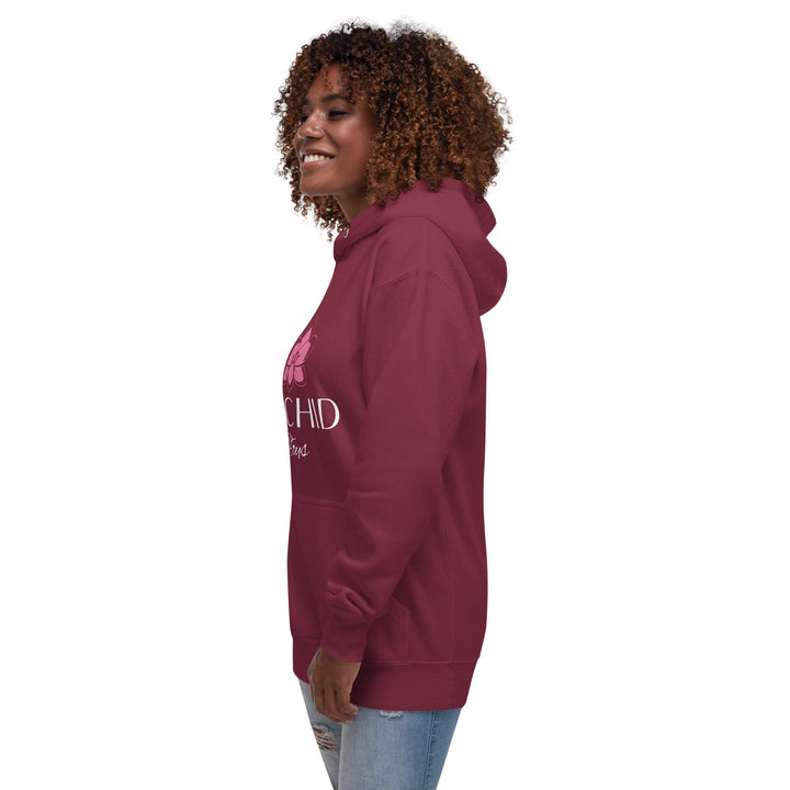 OrchidToys.com Orchid Toys Unisex Hoodie White Font